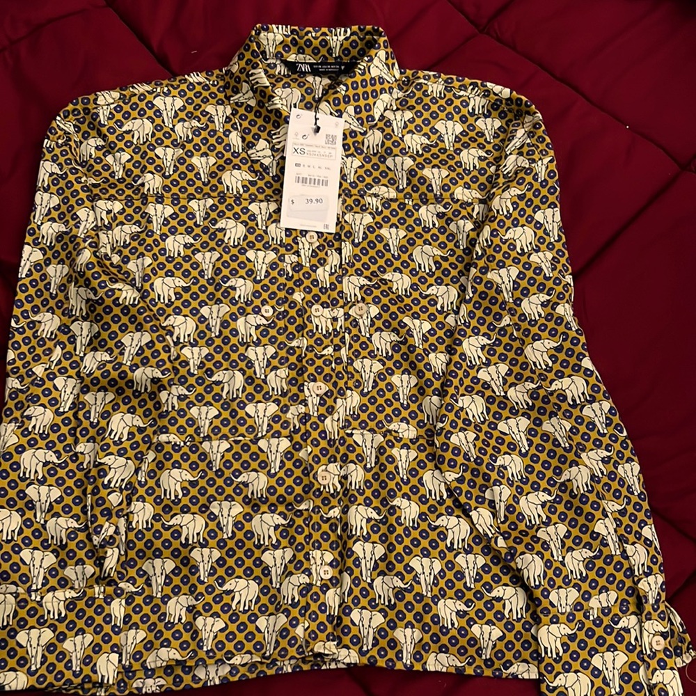 Zara, size XS long sleeve shirt